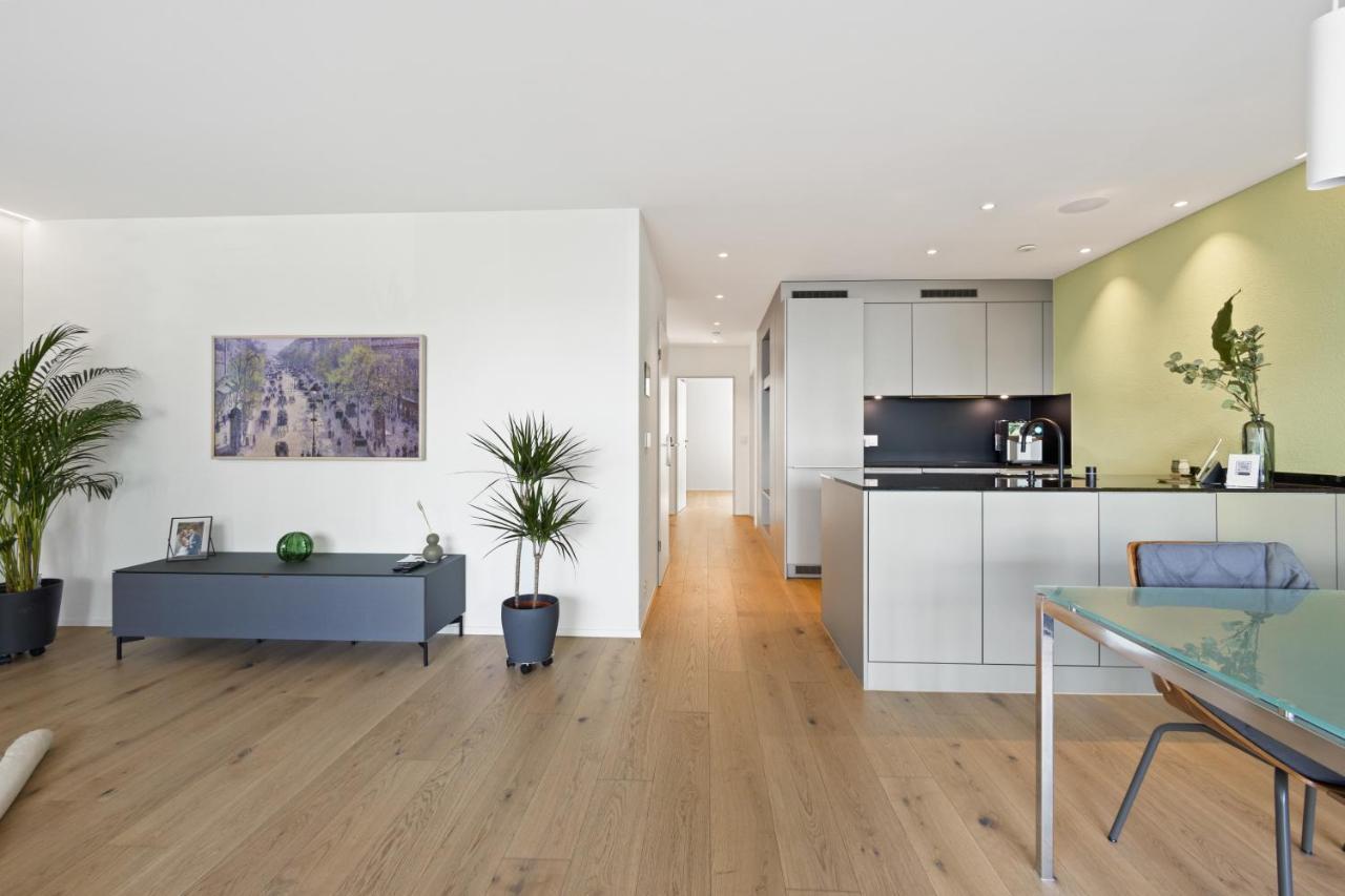 The R Apartment Uetliberg, Klima, Parken - Wallbox Герольдсвиль Экстерьер фото